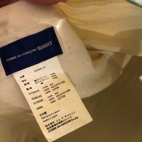 Comme dez Garçons Shirt Tote - Picture 5 of 8